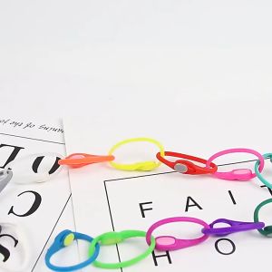 Bộ 14 Dây Giày Cao Su Tự Buộc Đàn Hồi Thông Minh Nhiều Màu