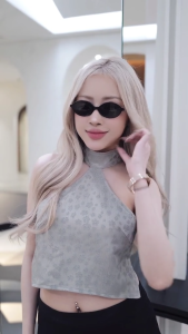 Kính Râm Nữ Oval Đen Chống Tia UV Diva Luxury Mắt Kính Thời Trang Y2K Vintage 2025