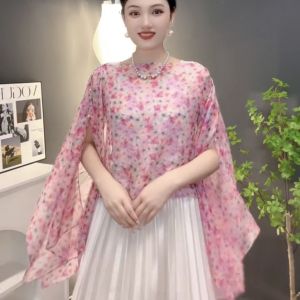 Phong Cách Hàn Quốc Quần Áo Mùa Hè Cho Phụ Nữ Dài Họa Tiết Hoa Nhiều Chức Năng Váy Đi Biển Quần Áo Mùa Hè Cho Thanh Thiếu Niên