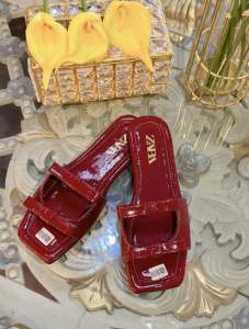 Sandal Selop Zara Pita Glossy Super Cute Kekinian Korean Style KODE HZ8NOV24