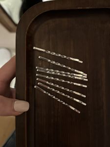 Simple Metal Hair Clips Wave Side Bangs Hair Accessories Womens Style Fresh out Sweet Flavor No Brand Registered Trademark