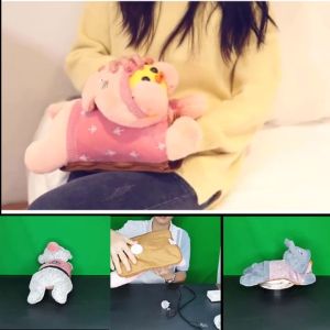 Túi sưởi hình thú bông giữ nhiệt chườm ấm mùa đông