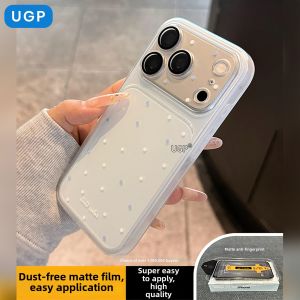 UGP | Luxury Blue Polka Dots All-around Protection Phone Case with Camera Protector