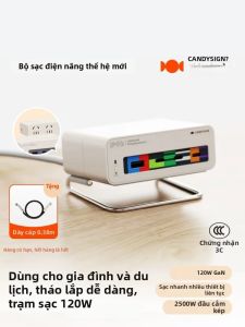 Candysign | Multi-Port Fast Charging Station 120W