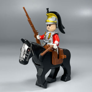 Napoleon War Series Ancient Miniature Figurines Toy Soldier Blocks British French Russian Infantry Cavalry Building Blocks Toys
