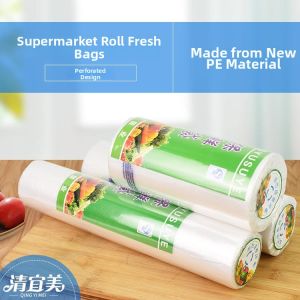 White Transparent Roll Bag