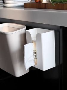 กล่องใส่กระดาษทิชชู่ EK1 แบบติดผนังไม่ต้องเจาะผนัง ใช้งานสะดวก ติดตั้งได้ทั้งแนวนอน แนวตั้ง หรือวางบนโต๊ะก็ได้