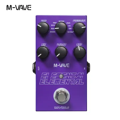 M-VAVE Electric Guitar Effect Pedal Guitar Multi-effects Effect Pedal True Bypass Guitar Accessories Parts Premium Music Store