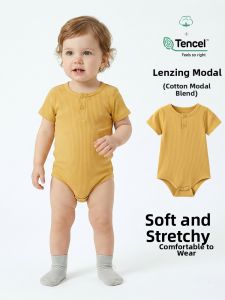 UCBABY | Short Sleeve Lightweight Summer Romper Modal