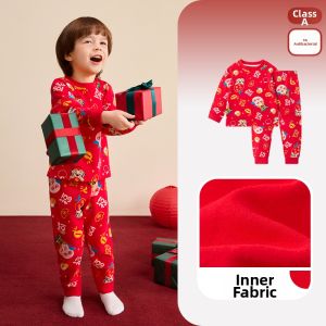 Paw Patrol | Cotton Red New Years Warm Underwear Set
