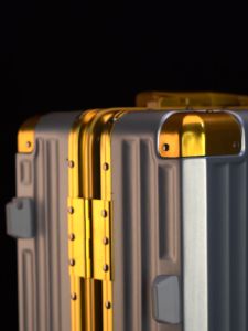 Roaming Koper Kabin & Bagasi List Gold R007