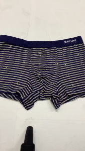 [STOK SEDIA] 1 KOTAK 4 HELAI SELUAR DALAM LELAKI BOXER  SELESA KAINNYA BAMBOO FIBER STRETCHABLE M-3XL