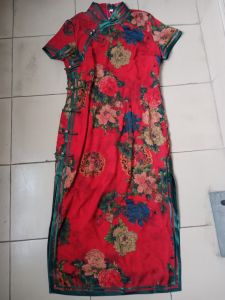 Váy Ngắn Tay Thời Trang Mùa Xuân Hè 2025 Váy Biểu Diễn Sân Khấu Cho Phụ Nữ Cỡ Lớn Váy Cưới Phong Cách Mới Cho Mẹ