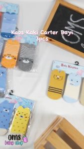 3 pasang Kaus Kaki Bayi Baby Kingdom / Kaos Kaki Sepatu Bayi / Kaos Kaki Bayi Newborn