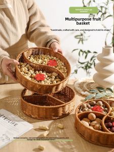 SHELI | Japanese Style Home Use Partitioned Fruit Plate