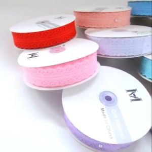 Cuộn Ruy Băng Ren dày 3cm dài 22m làm nơ gói quà gói hoa buộc nơ siêu xinh