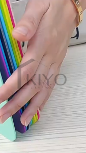 KIYO Talenan Dapur Plastik Non Slip Warna Warni / Alas Pemotong Buah Sayuran Daging Multifungsi Cutting Board