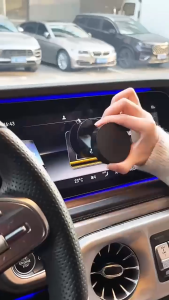 Magnetic Car Phone Holder Heavy Duty Suction No Drilling for Dashboard Mirror