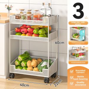 Moveable Layered Storage Rack