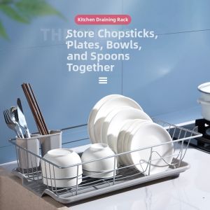 Dish Drying Rack Kitchen Sink Organizer