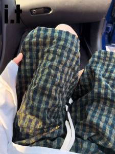 izzue | Plaid Thin Casual Shorts