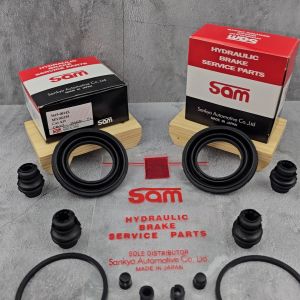 SIL SEAL PISTON REM CAKRAM RODA DEPAN XPANDER LIVINA NEW 1SET SAM