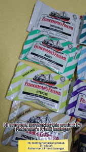 #KlinikKita| Fishermans Friend Lozenges Fisherman Friends Lozenge Fishermans