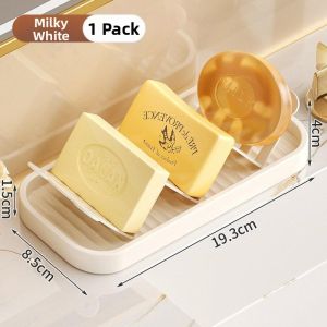 HUAZINIAO | Drainable Soap Storage Shelf for Home Use