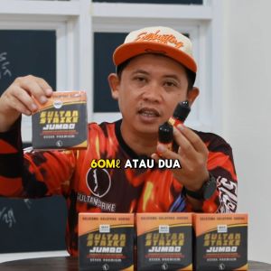 Essen Sultan Strike Jumbo 30ml x 2 Botol Siang & Malam Esen Ikan Mas Nila Patin Bawal Bandeng Lele Laut