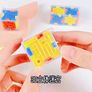 Đồ Chơi Bóng Mê Cung 3D Mini Khối Ma Trận 3D Xoay Bóng Độc Đáo Cho Trẻ Em Và Người Lớn