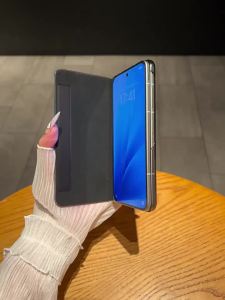 Ultra-thin Smart Window No Flip Phone Case Full Hinge