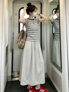 V.C.I | Ribbon High-Waist Flattering Half Skirt