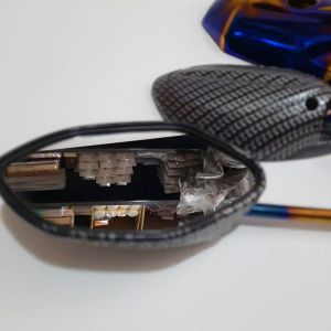 Kaca Spion Standar ThaiLook & Paket Tutup Knalpot Besi Motor Beat Vario Karbu/FI ESP