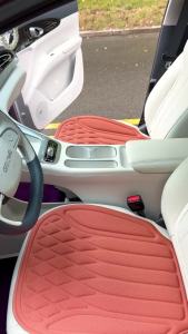 Karcle | Breathable Cotton Car Seat Cover Summer Cool Front Seat Cushion Mat Universal Seat Pad Comfortable Car Interior Accessories
