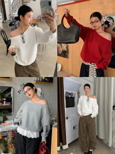 เสื้อฮู้ดสีขาวหลวมๆ สั้นๆ สำหรับผู้หญิง ฤดูใบไม้ร่วง 2025 แฟชั่นเกาหลี ลำลอง เสื้อคลุมกันหนาวแบบสวมหัว คอตตอนผสมโพลีเอสเตอร์