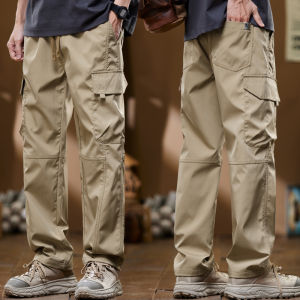 ROMON | กางเกงขายาวทรงตรงสำหรับผู้ชาย สไตล์หลวม รุ่นใหม่มาแรง 2025