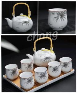 ชุดกาน้ำชา เซรามิก พร้อมถ้วยน้ำชา 6ใบ CH0510 📌โปรดอ่านรายละเอียดก่อนสั่งซื้อค่ะ ชุดชาเซรามิค ชุดชาเซรามิก ชุดชา เซรามิค - Lazada