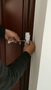 Putih/Hitam Door Closer/Penutup Pintu Rumah/Paduan Aluminium