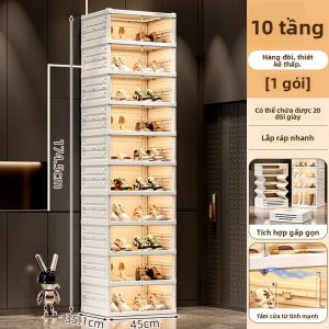MEIZHUFU | Tủ Đựng Giày Trong Suốt Gấp Gọn
