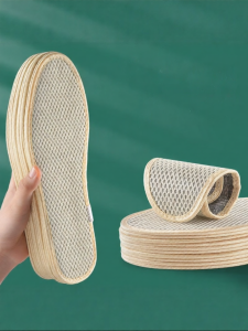 ZUYINBULUO | Moisture Wicking Deodorizing Fragrant Breathable Anti-Bacterial Artemisia Insoles
