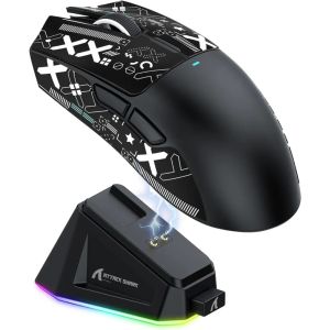 ATTACK SHARK | Attack Shark X11 PAW3311 Wireless Bluetooth Mouse 2.4G 400IPS RGB PC Gaming Mouse