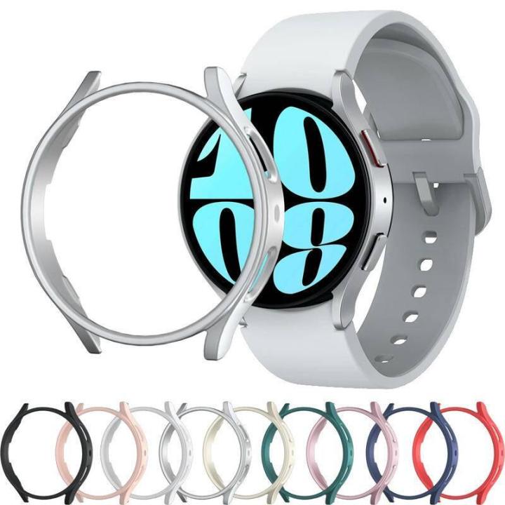 Smartwatch Custom Shell Protective Case For Samsung Galaxy Watch 6 40mm 44mm 45mm SmartWatch PC ...