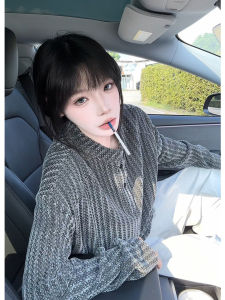 เสื้อฮู้ดมีฮีโร่ Henry American High Street Fishbone ทรงหลวมสำหรับผู้ชาย ฤดูใบไม้ร่วง 2025 แบรนด์แฟชั่น