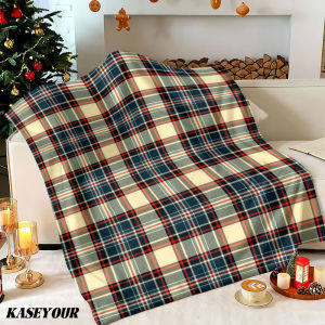 Beast Kingdom | Chăn Nỉ Kẻ Sọc Hải Quân Cổ Điển Mềm Mại Ấm Áp Chất Liệu 100% Polyester Không Xù Lông Dùng Được Quanh Năm Món Quà Lý Tưởng