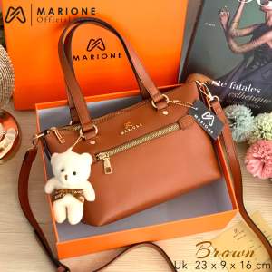 MARIONE - Tote Wonderland - FREE BEAR - Tas totebag wanita