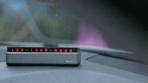 Bảng Hiển Thị Số Điện Thoại Trên Xe Hơi Ô Tô Baseus ACNUMB Bảng Ghi Số Điện Thoại Trên Oto Baseus Có Phản Quang Thiết Kế Sang Trọng - TopLink