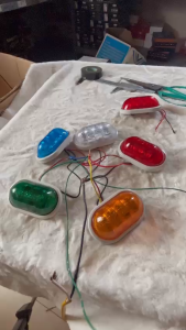 Đèn chớp nóc xe tải xe khách. Đèn sườn 2 chế độ 4045 chống nước!