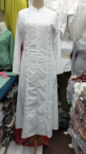 gamis putih###gamis haji###umroh katun
