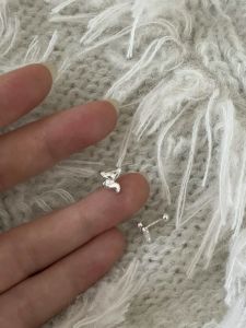 Pure Silver Fox Ear Cuff Womens Sweet Design Sensation High-End Feel Cute Delicate Ear Jewelry Fresh out Fashion Accessories