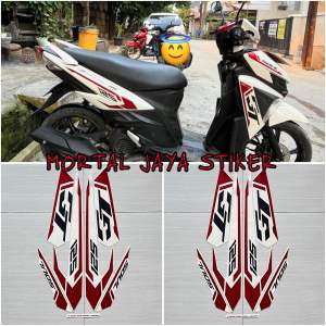 STIKER STRIPING FULL SET LIS LES YAMAHA SOUL GT 125 2015